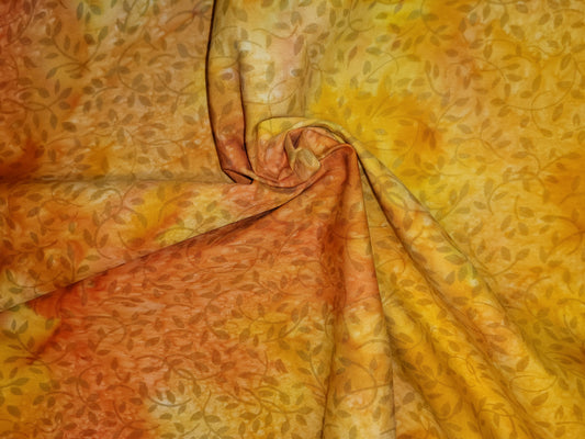 Batik Yellow leaf