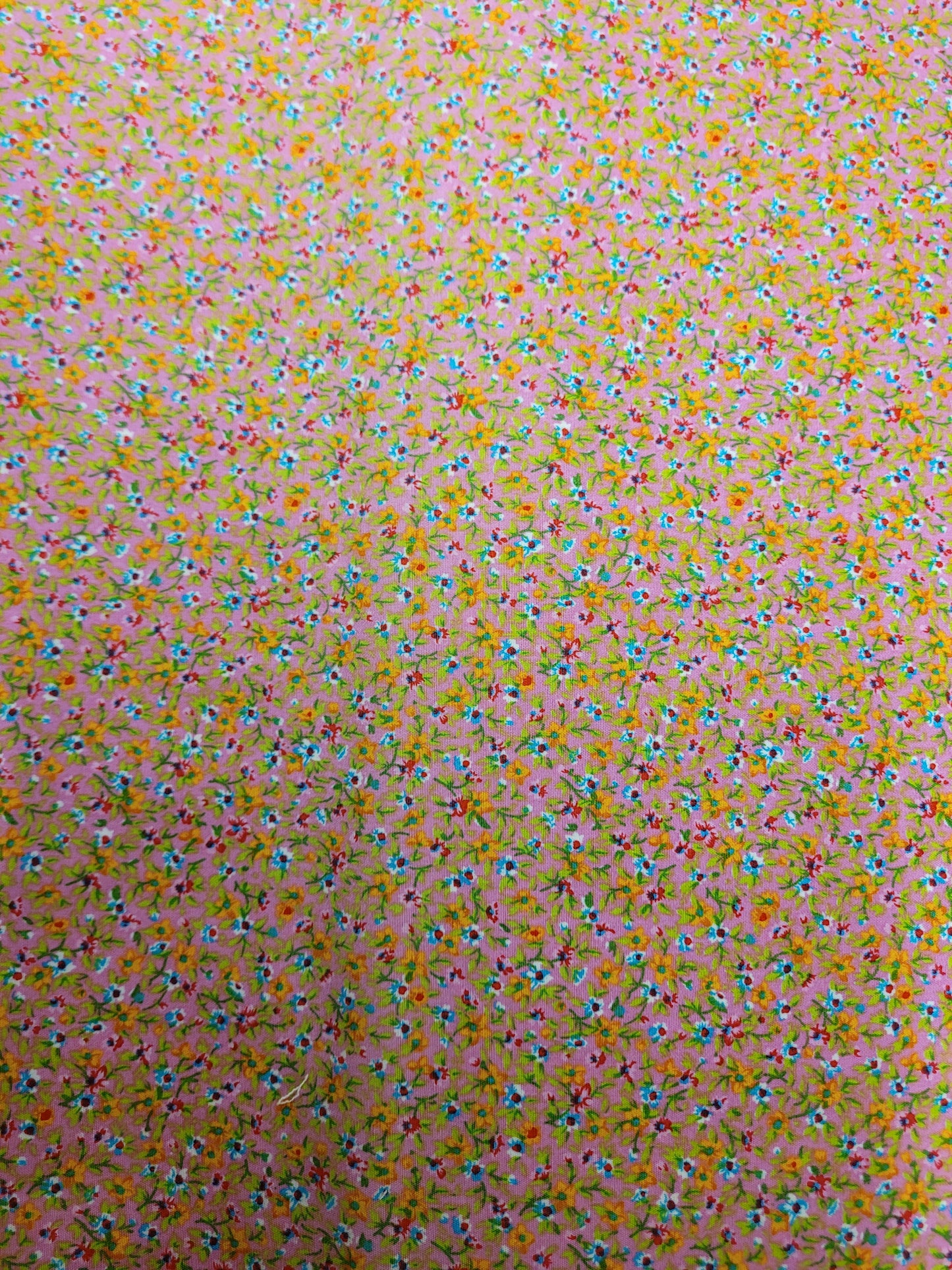 Pink Ditsy Floral