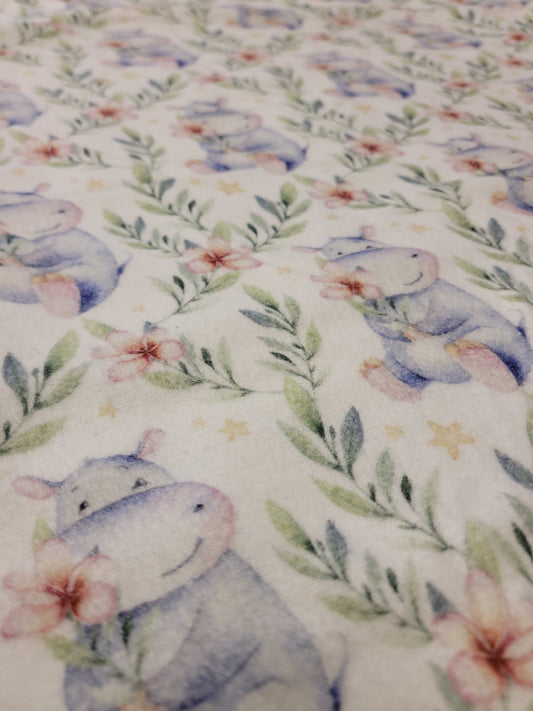 Hippo Brushed Cotton