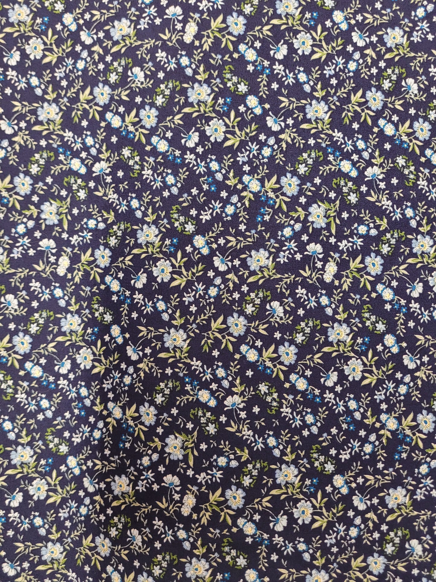 Spray Ditsy Blue Floral
