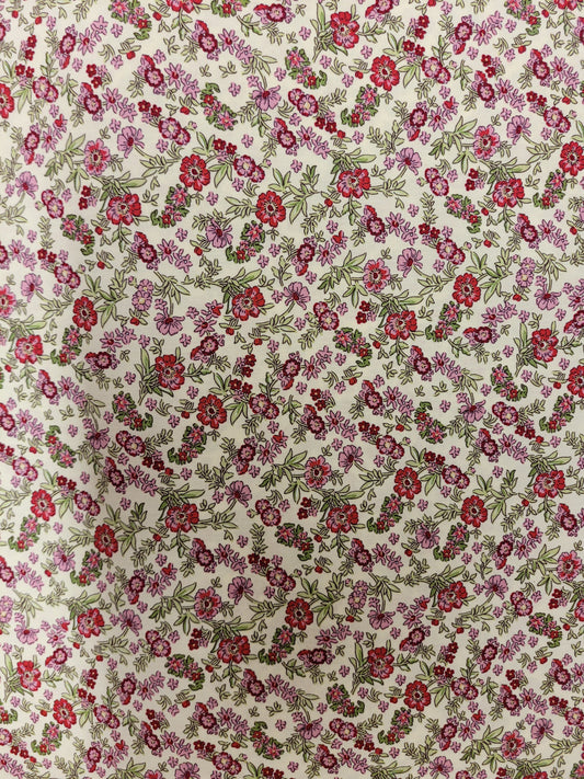 Spray Pink Ditsy Floral