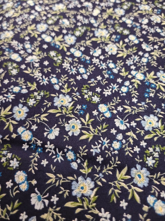 Spray Ditsy Blue Floral