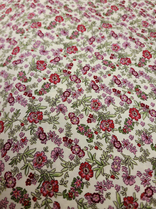 Spray Pink Ditsy Floral