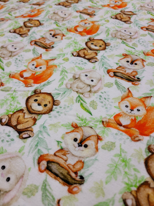 Squirrel Brushed Cotton