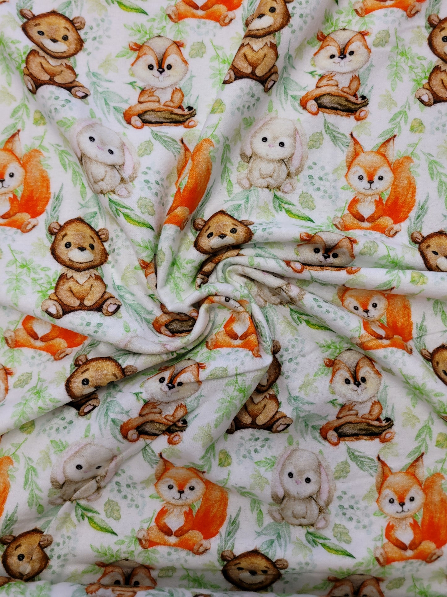 Squirrel Brushed Cotton