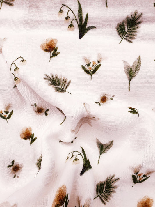 Rabbits GOTS Double Gauze