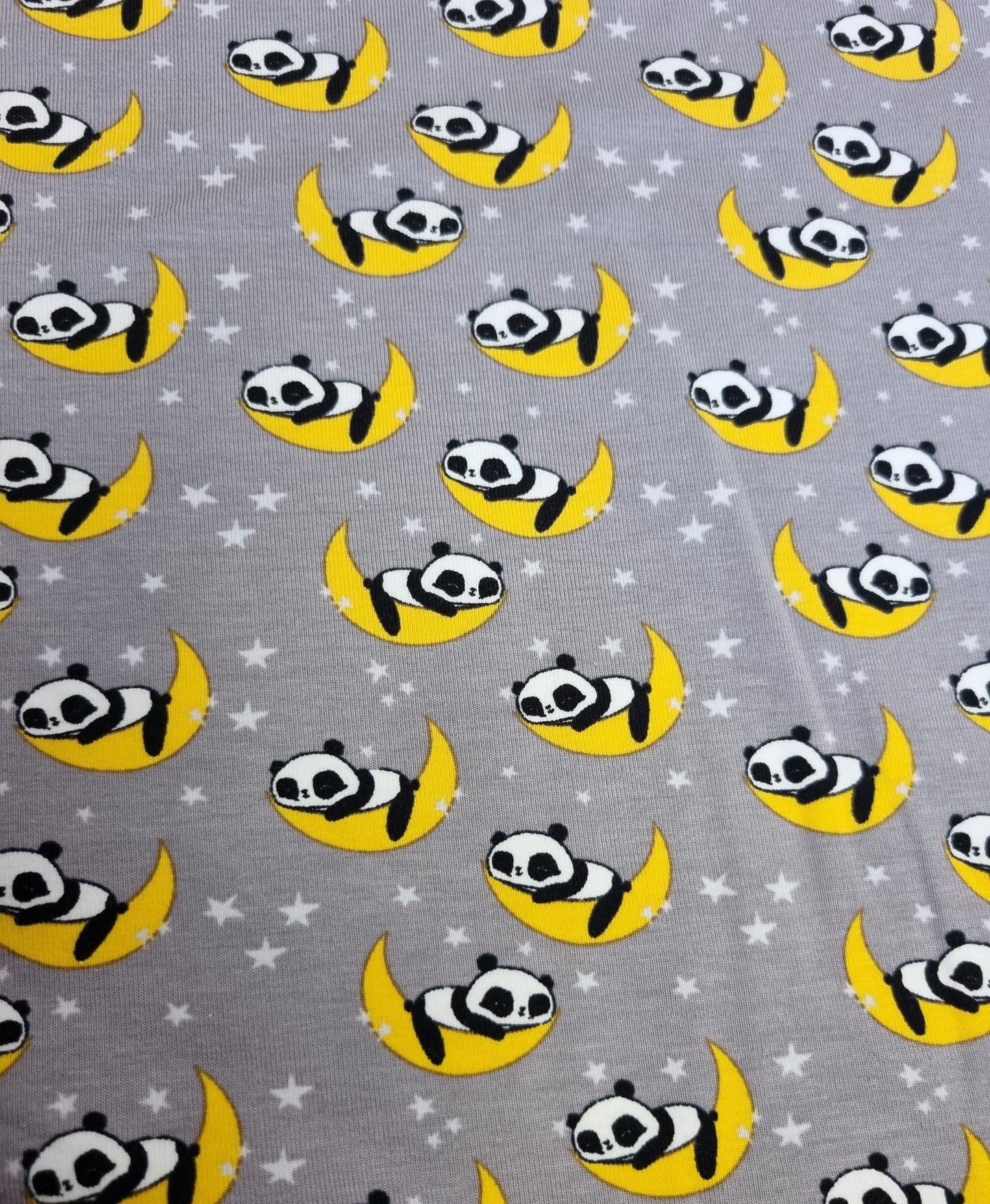 Cotton Jersey pandas