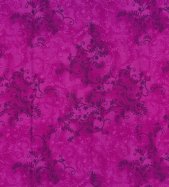 Violet Mystic Vine 100% Cotton