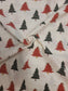 Festive Trees Cotton