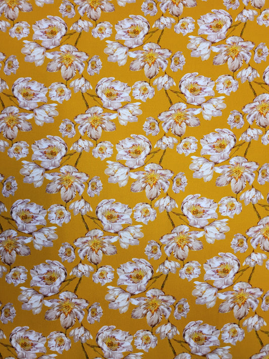 Mustard Blossom Viscose