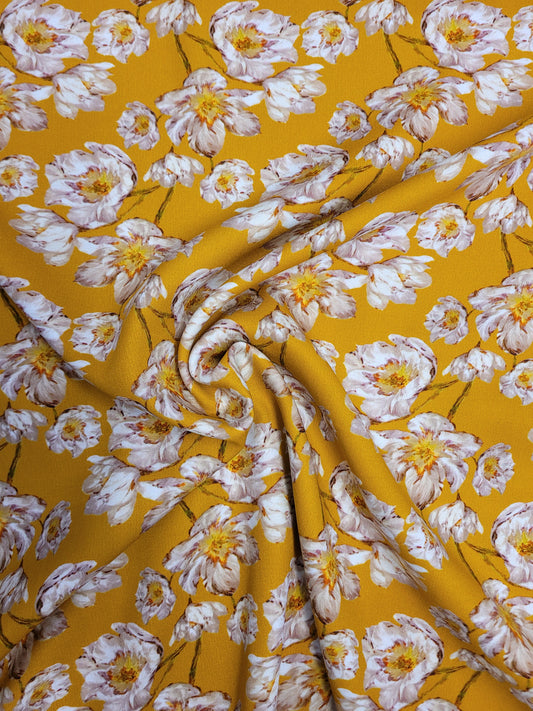 Mustard Blossom Viscose