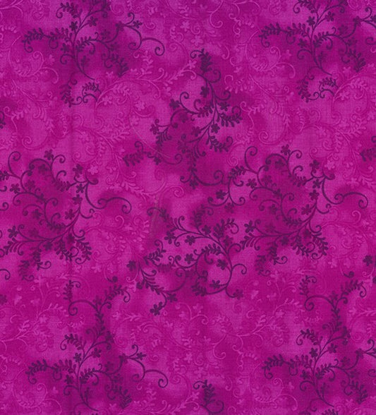 Violet Mystic Vine 100% Cotton